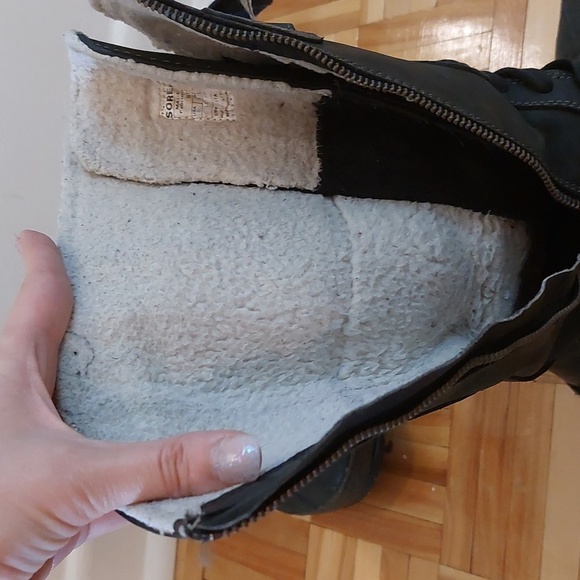 Sorel Sorelia Earhart leather boots size 8 - Picture 11 of 16